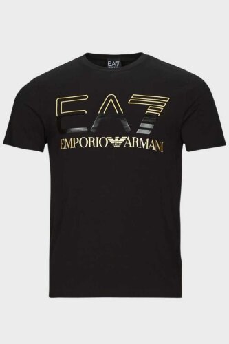 Emporio Armani Erkek Logolu Bisiklet Yaka T-Shirt - 3