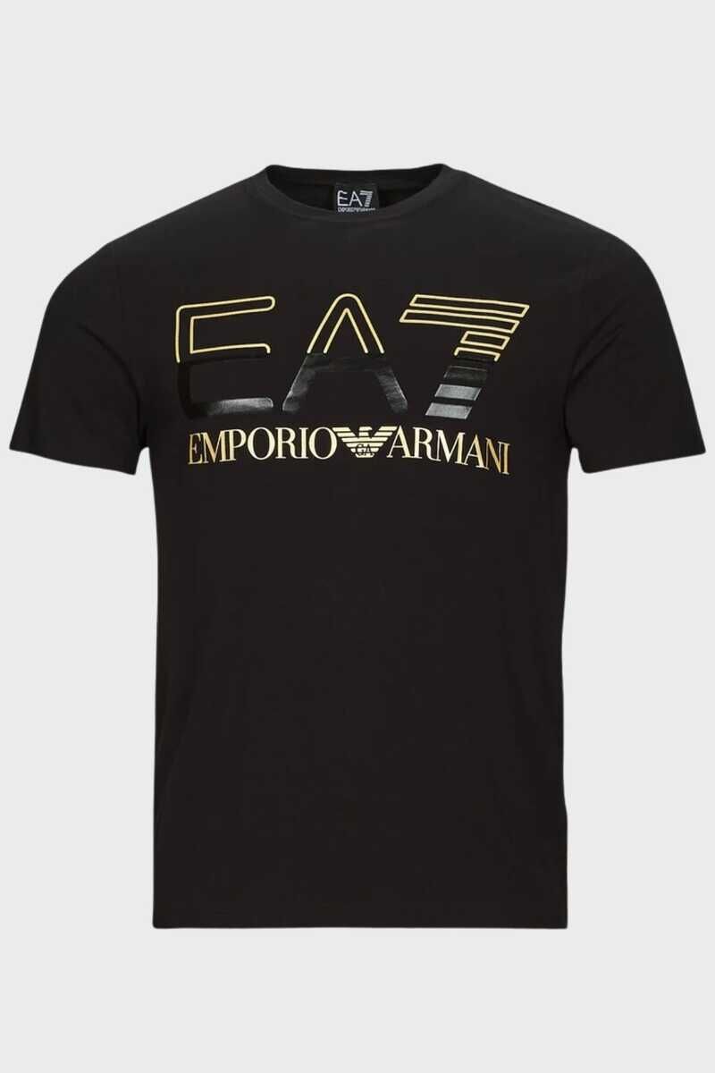 Emporio Armani Erkek Logolu Bisiklet Yaka T-Shirt - 3