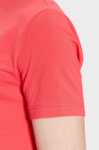 Emporio Armani Erkek Logolu Bisiklet Yaka T-Shirt - 5