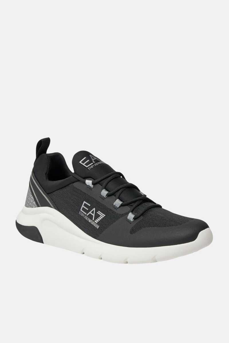 Emporio Armani Erkek Logolu Sneaker - 1