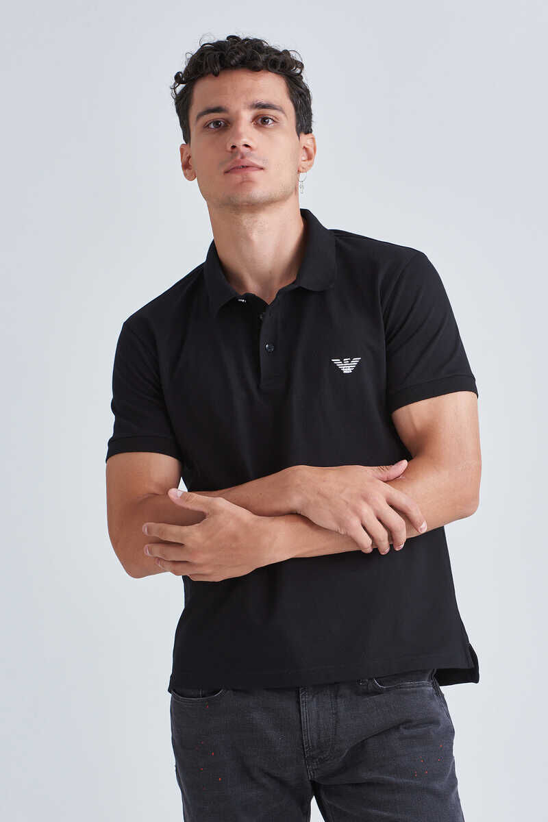 Emporio Armani Erkek Polo Yaka T-Shirt - 3