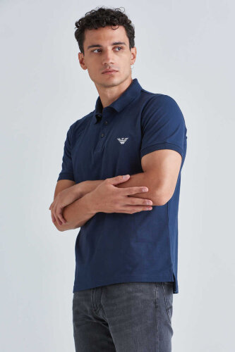 Emporio Armani Erkek Polo Yaka T-Shirt - 4