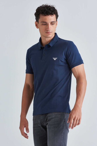 Emporio Armani Erkek Polo Yaka T-Shirt - 1