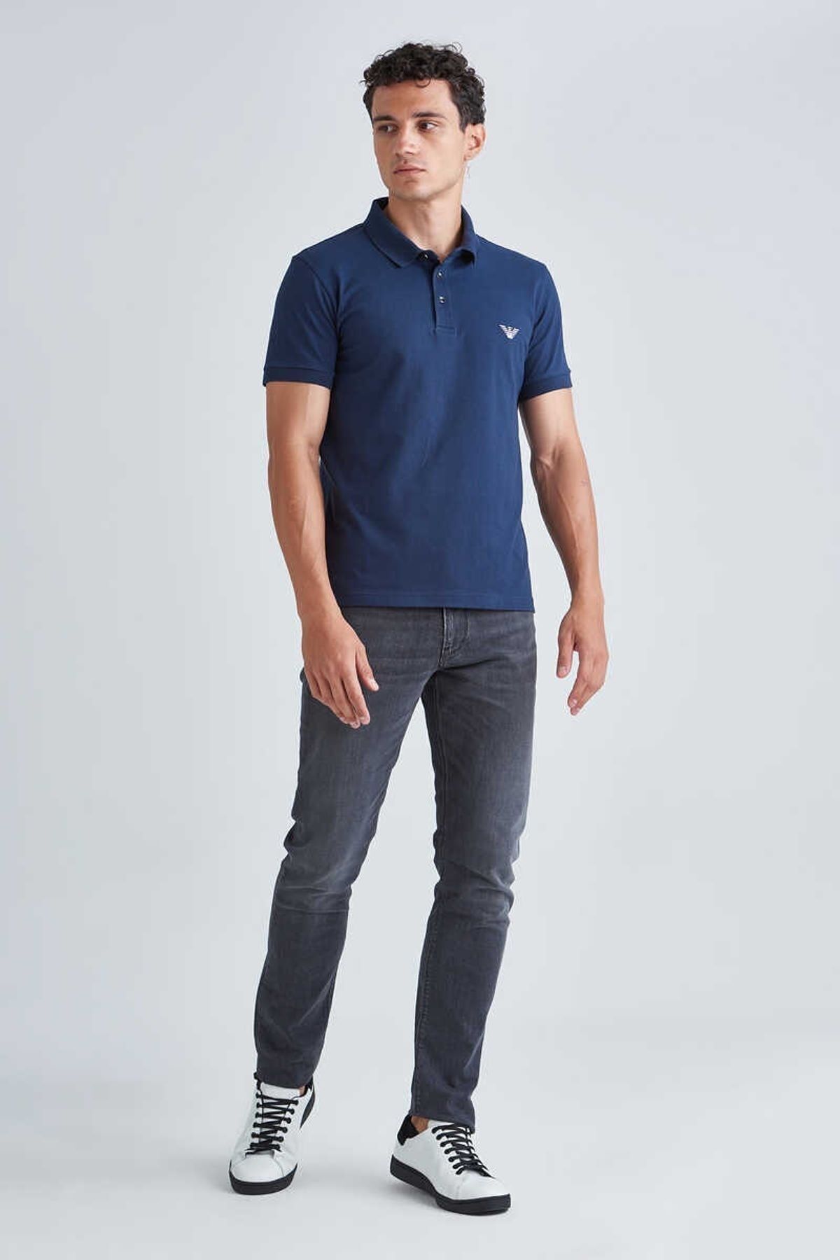 Emporio Armani Erkek Polo Yaka T-Shirt - 16