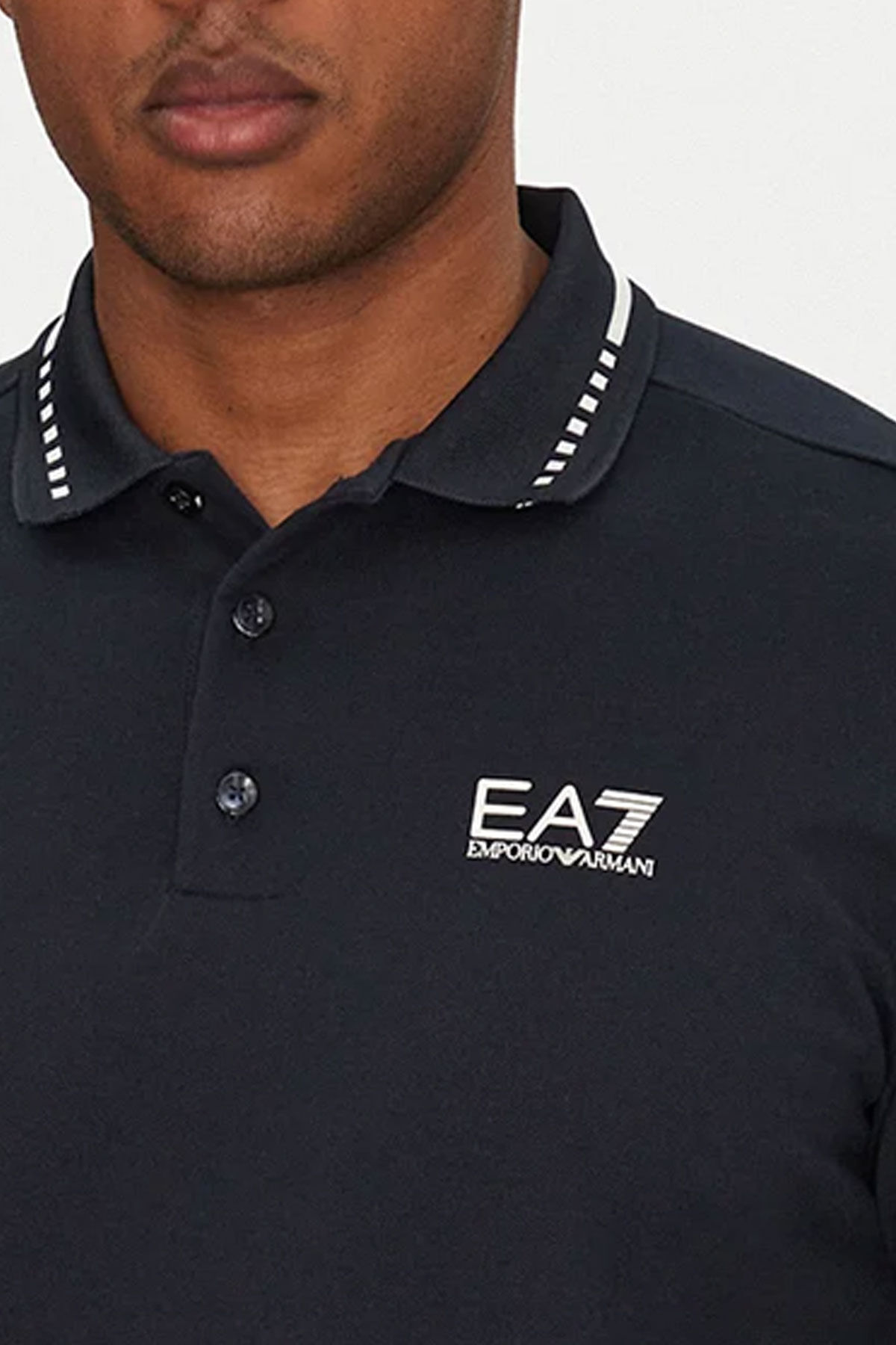 Emporio Armani Erkek Polo Yaka T-Shirt - 5