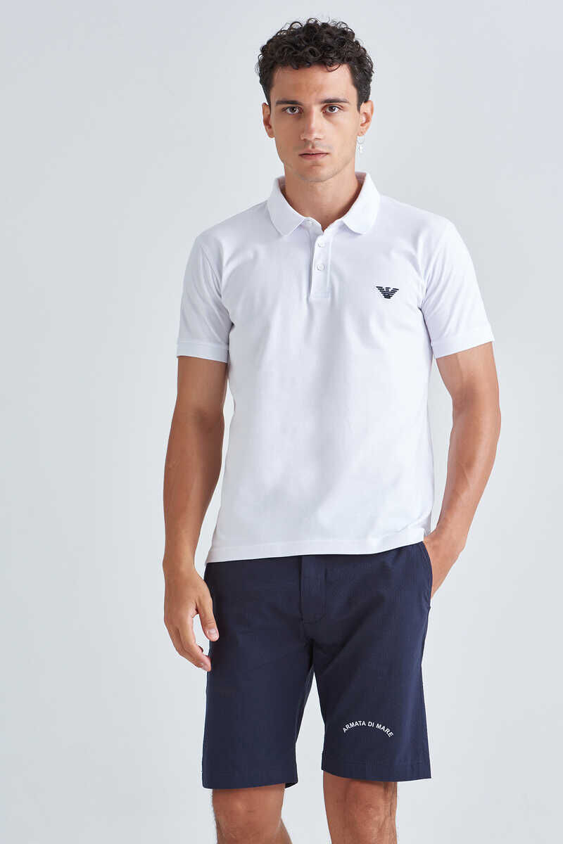 Emporio Armani Erkek Polo Yaka T-Shirt - 1