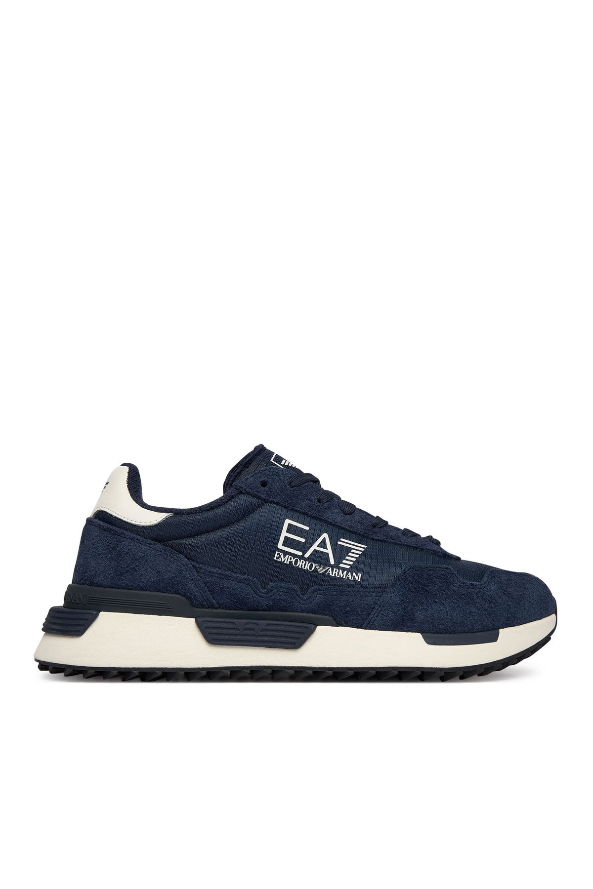 Emporio Armani Erkek Süet Sneaker - 1