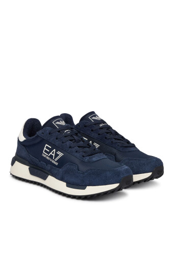 Emporio Armani Erkek Süet Sneaker - 2