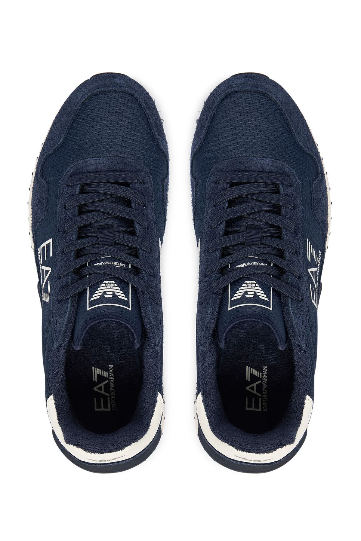 Emporio Armani Erkek Süet Sneaker - 3