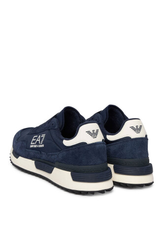 Emporio Armani Erkek Süet Sneaker - 4