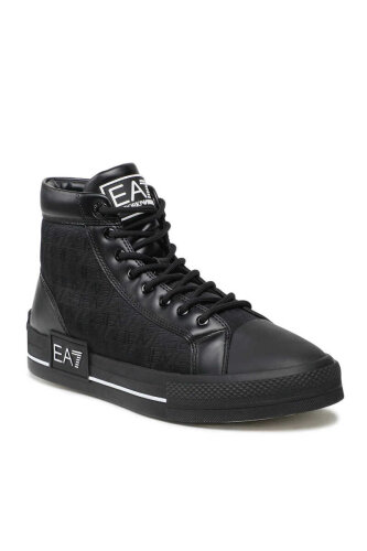 Emporio Armani Erkek Yarım Bot Sneaker - Emporio Armani