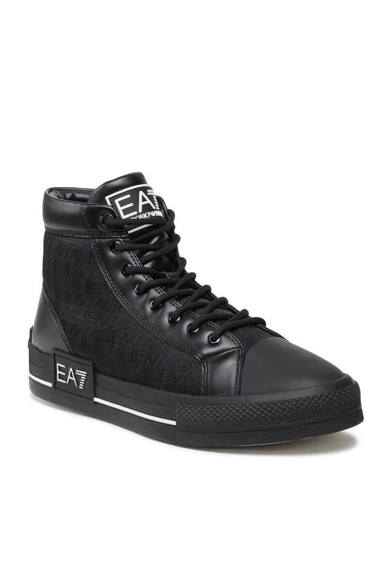 Emporio Armani Erkek Yarım Bot Sneaker - 1