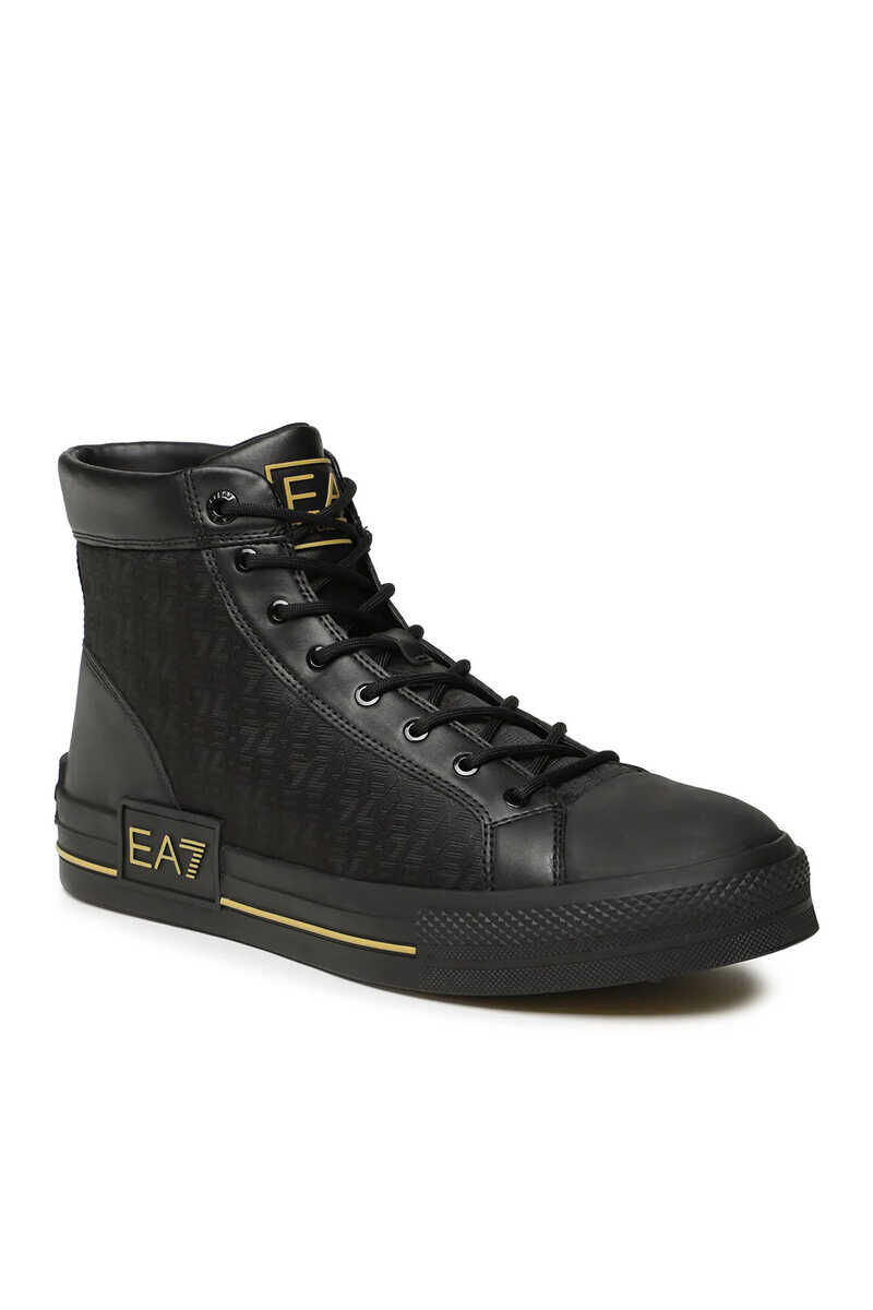 Emporio Armani Erkek Yarım Bot Sneaker - 1