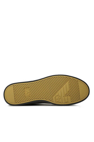 Emporio Armani Erkek Yarım Bot Sneaker - 3
