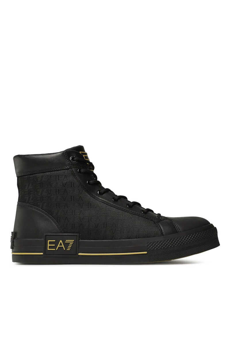Emporio Armani Erkek Yarım Bot Sneaker - 2