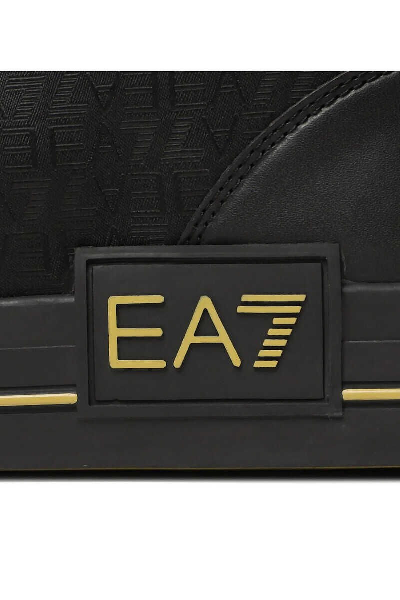 Emporio Armani Erkek Yarım Bot Sneaker - 4