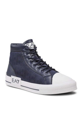 Emporio Armani Erkek Yarım Bot Sneaker - Emporio Armani
