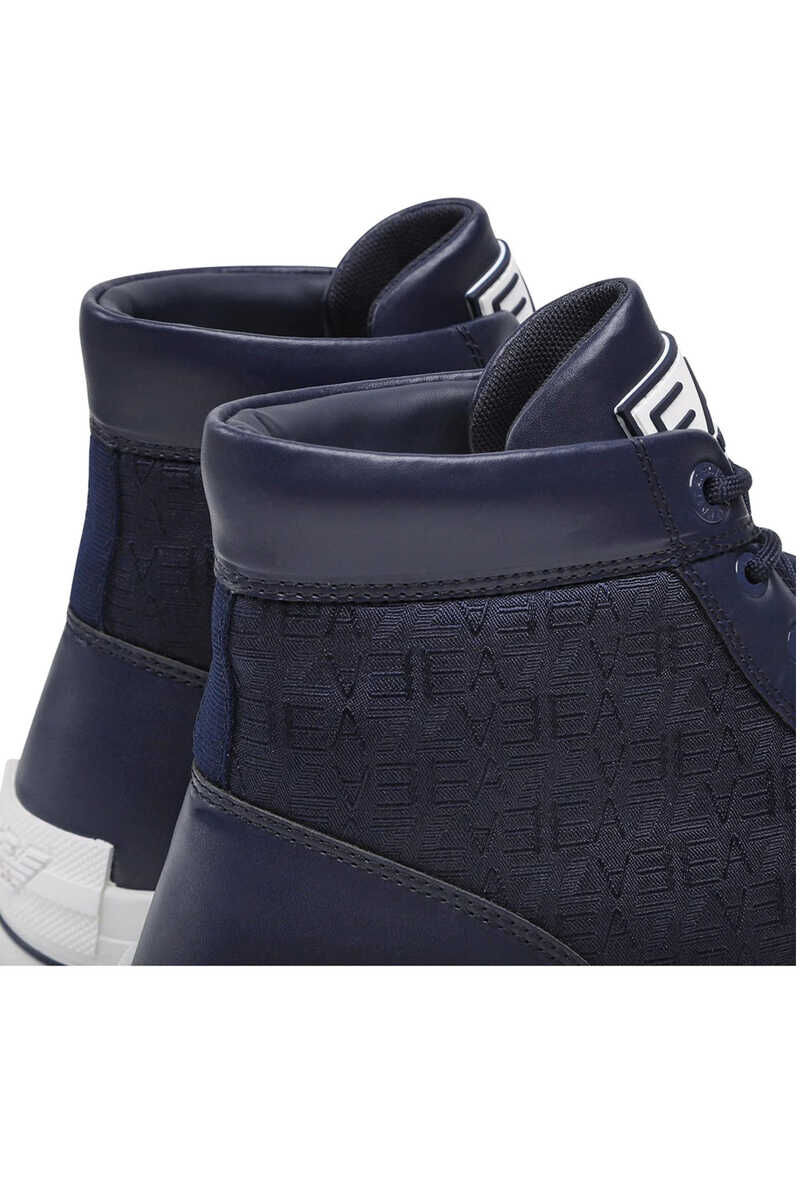 Emporio Armani Erkek Yarım Bot Sneaker - 5
