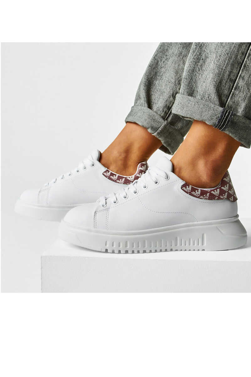 Emporio Armani Kadın Bağcıklı Sneaker - 3