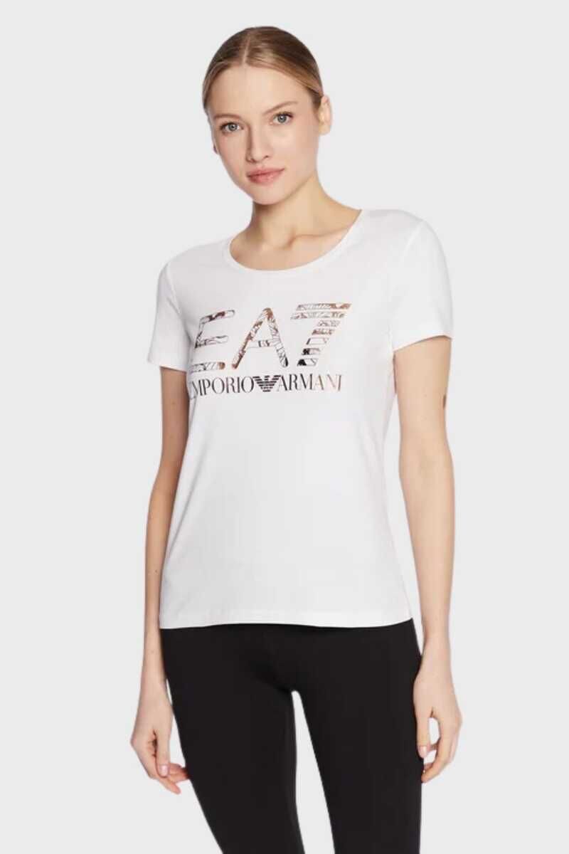 Emporio Armani Kadın Baskılı T-shirt - 1