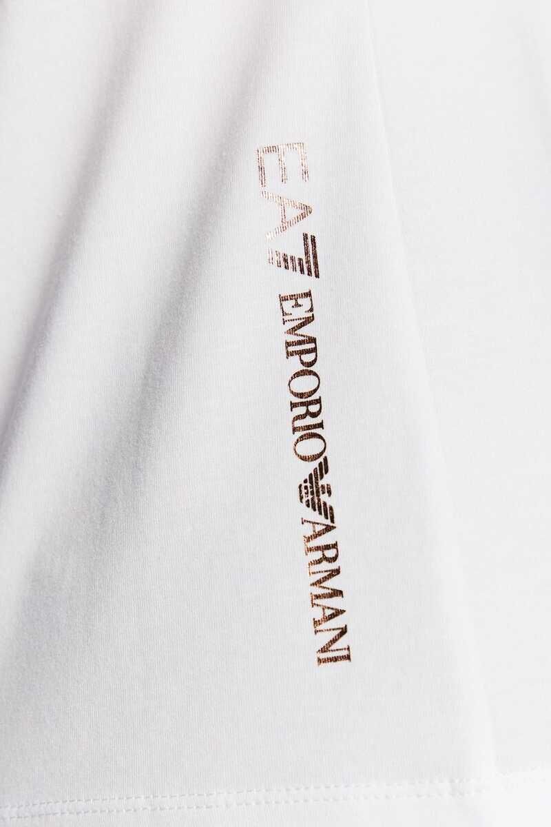 Emporio Armani Kadın Baskılı T-shirt - 5