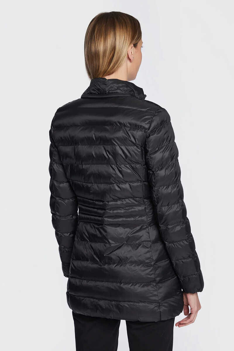 Emporio Armani Kadın Çıkarılabilir Kapşonlu Şişme Mont - 4