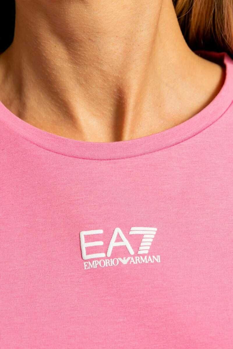Emporio Armani Kadın Crop T-Shirt - 3