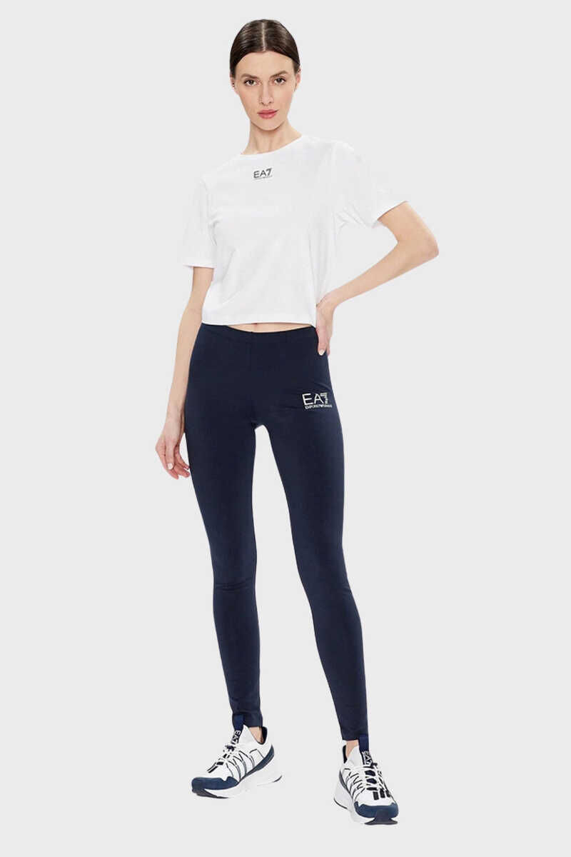 Emporio Armani Kadın Crop T-Shirt - 2