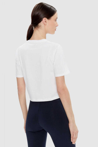 Emporio Armani Kadın Crop T-Shirt - 3