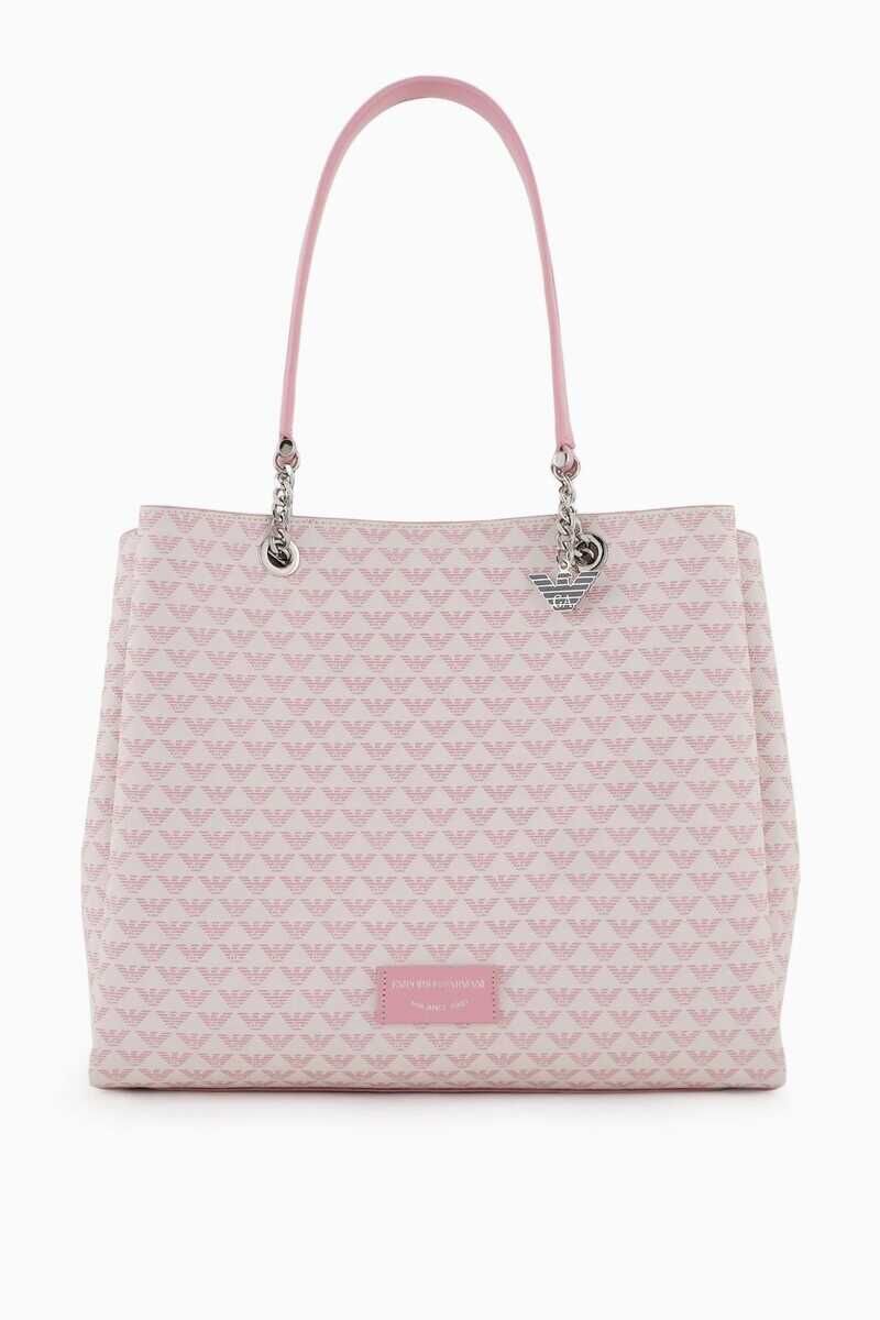 Emporio Armani Kadın Logolu Kol Çantası - 1