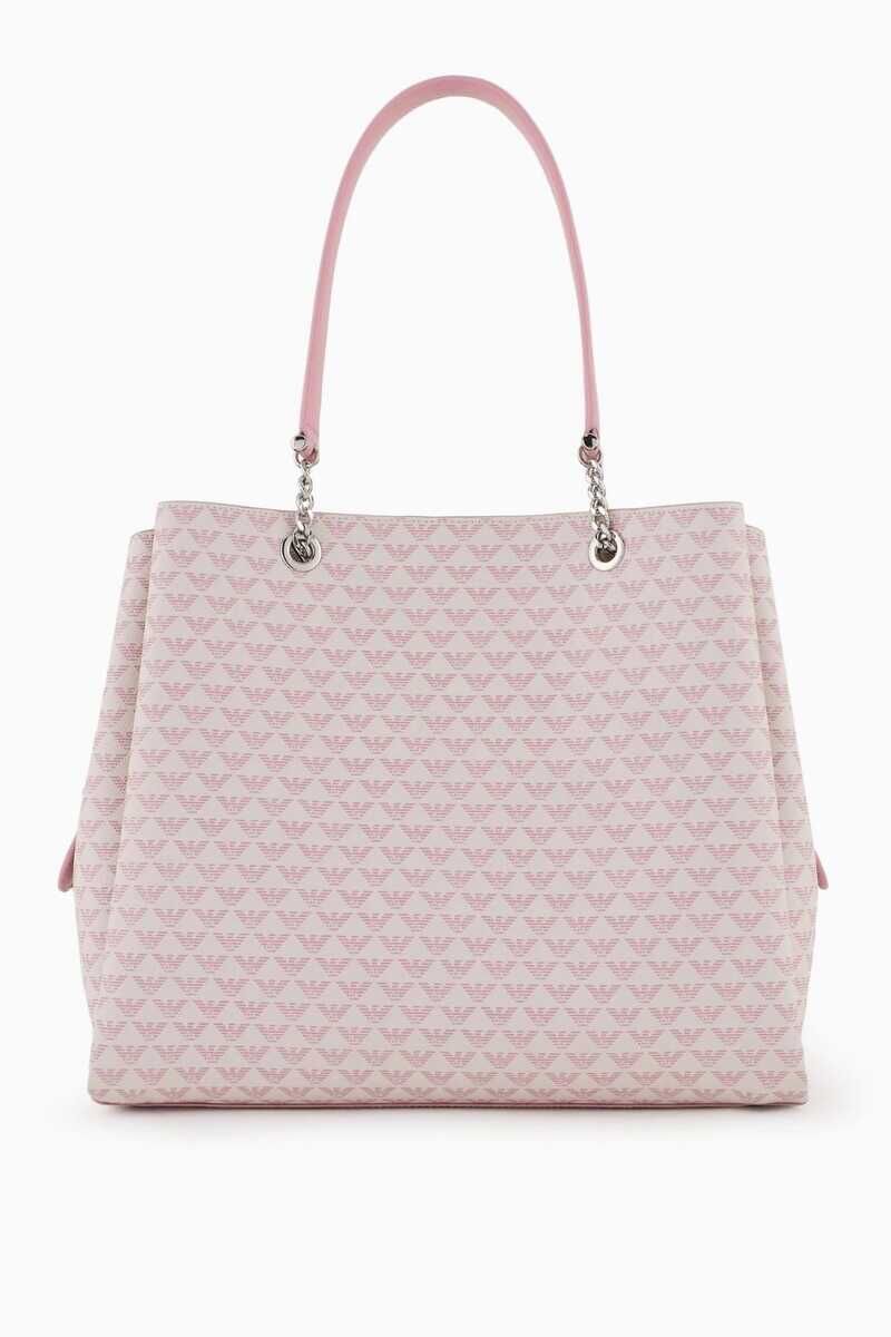 Emporio Armani Kadın Logolu Kol Çantası - 3