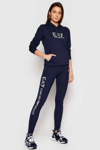 Emporio Armani Kadın Logolu Tayt - 2