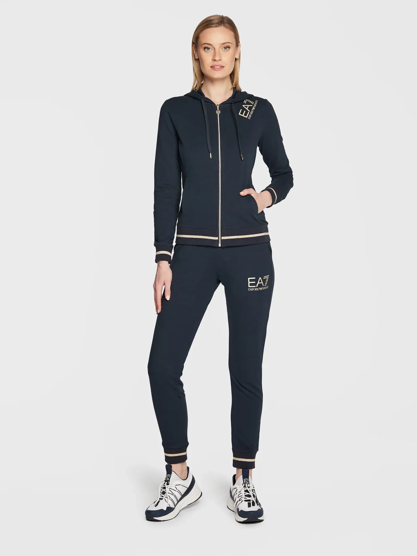 Emporio Armani Kapşonlu Kadın Eşofman Takımı - 1