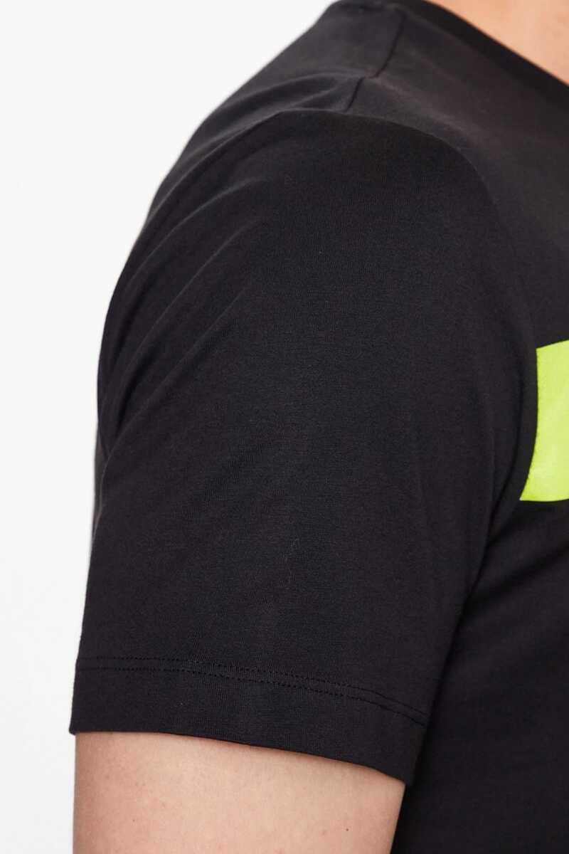 Emporio Armani Logolu Bisiklet Yaka T-Shirt - 5