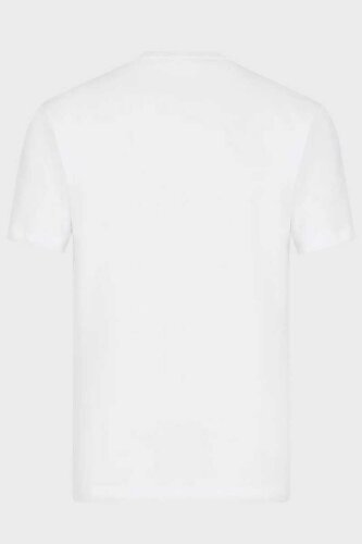 Emporio Armani Logolu Bisiklet Yaka T-Shirt - 4