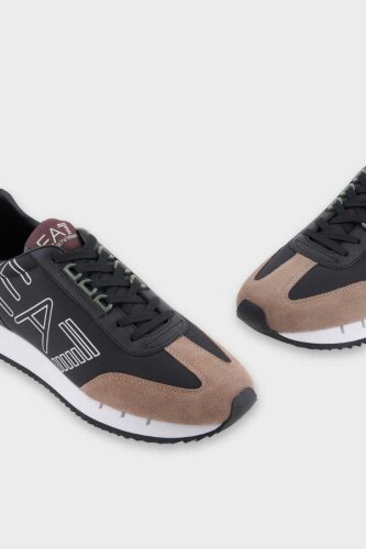 Emporio Armani Logolu Erkek Sneaker - 6