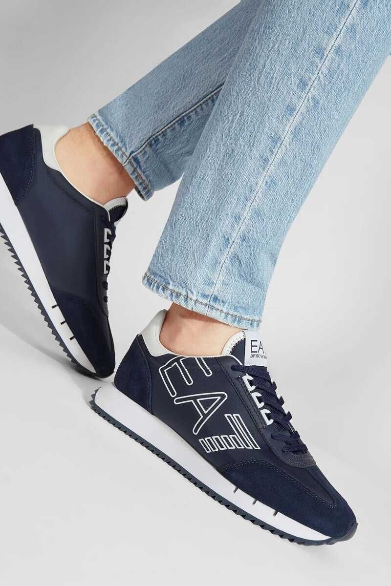 Emporio Armani Logolu Erkek Sneaker - 3