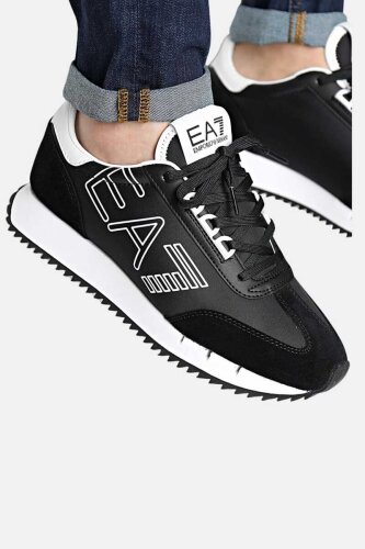Emporio Armani Logolu Erkek Sneaker - 6