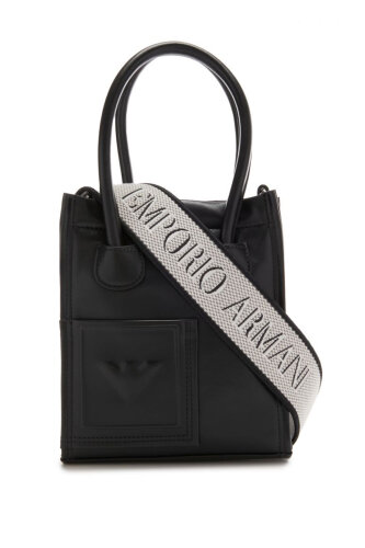 Emporio Armani Omuz Askılı Deri Çanta - Emporio Armani