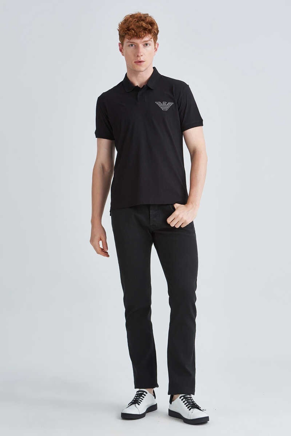 Emporio Armani Polo Yaka Erkek T-Shirt - 16