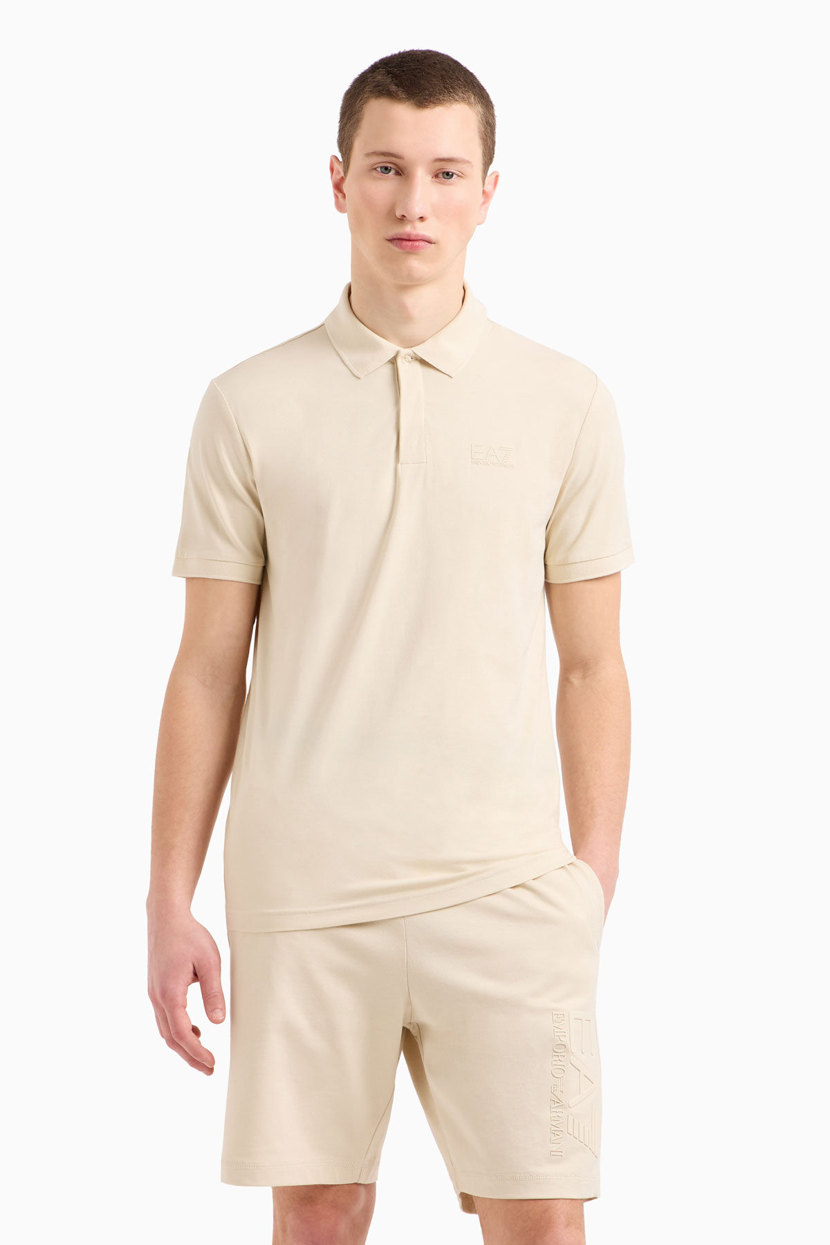 Emporio Armani Polo Yaka Erkek T-Shirt - 1