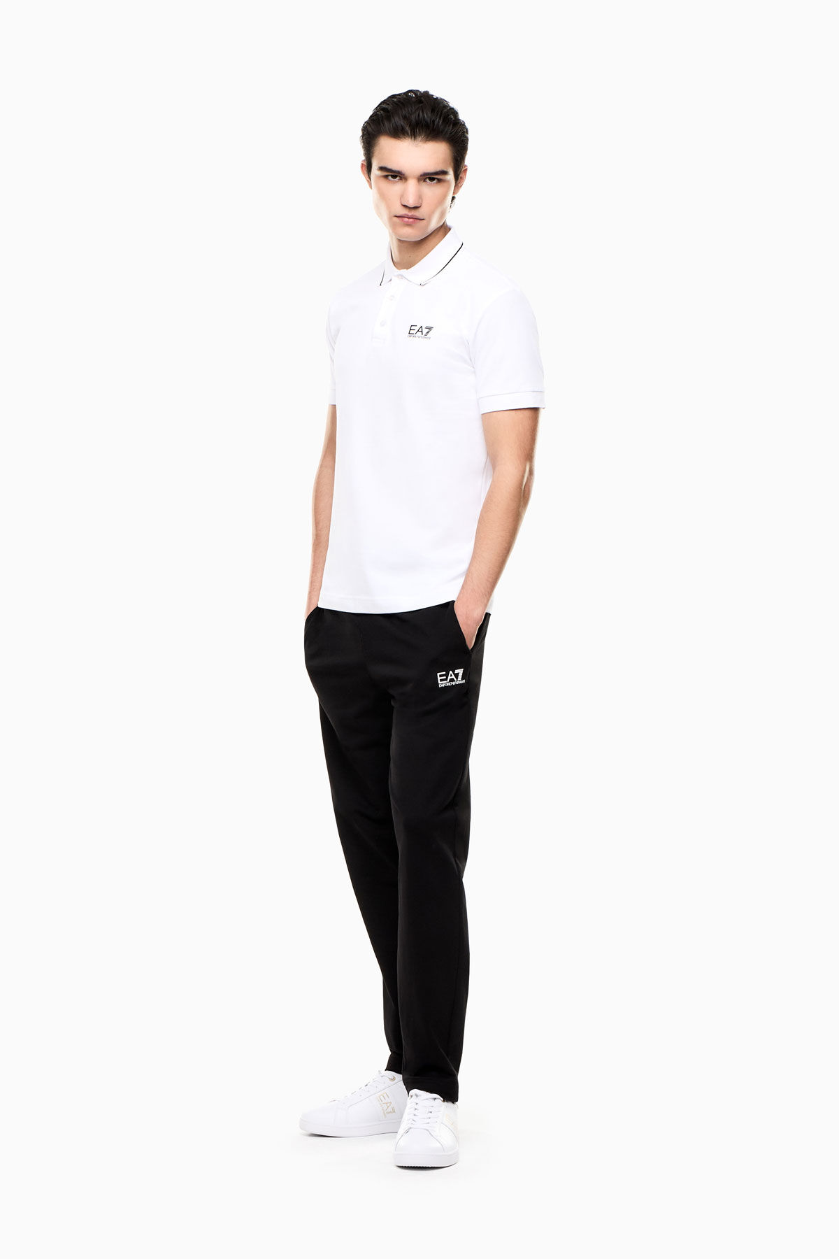Emporio Armani Polo Yaka Erkek T-Shirt - 5
