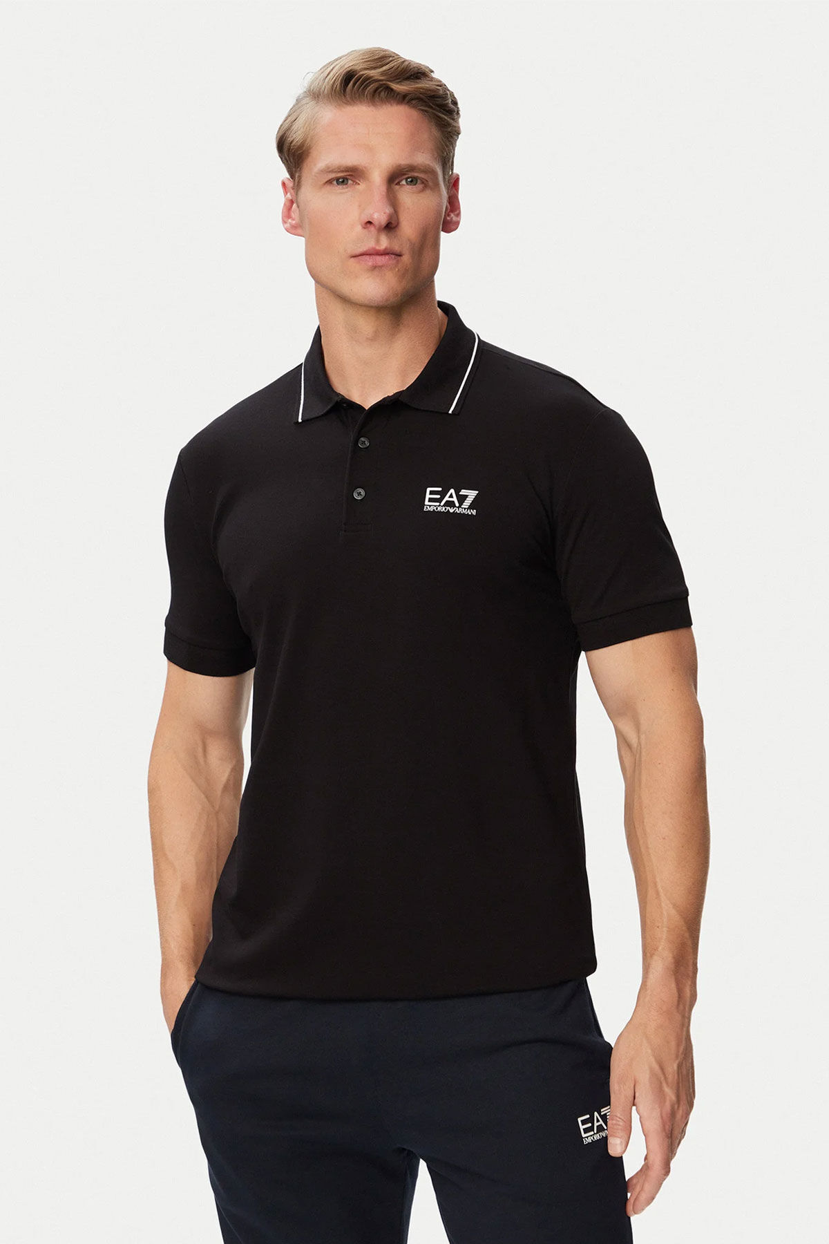 Emporio Armani Polo Yaka Erkek T-Shirt - 1