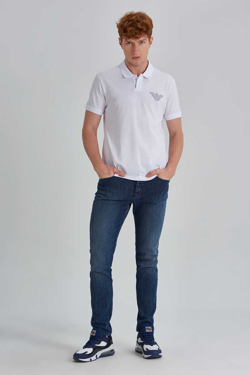 Emporio Armani Polo Yaka Erkek T-Shirt - 4