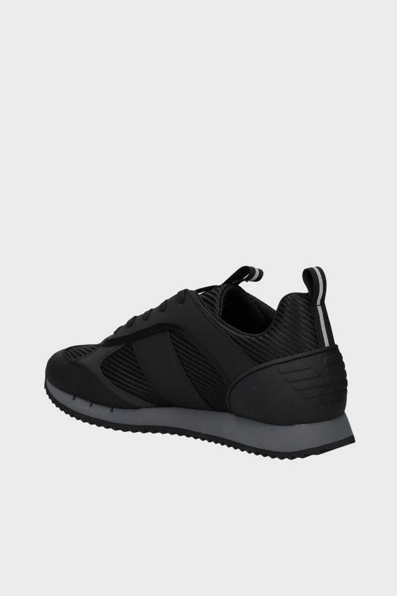 Emporio Armani Unisex Bağcıklı Sneaker - 3