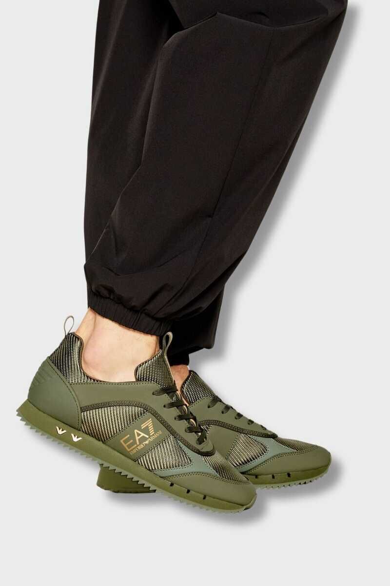 Emporio Armani Unisex Bağcıklı Sneaker - 2