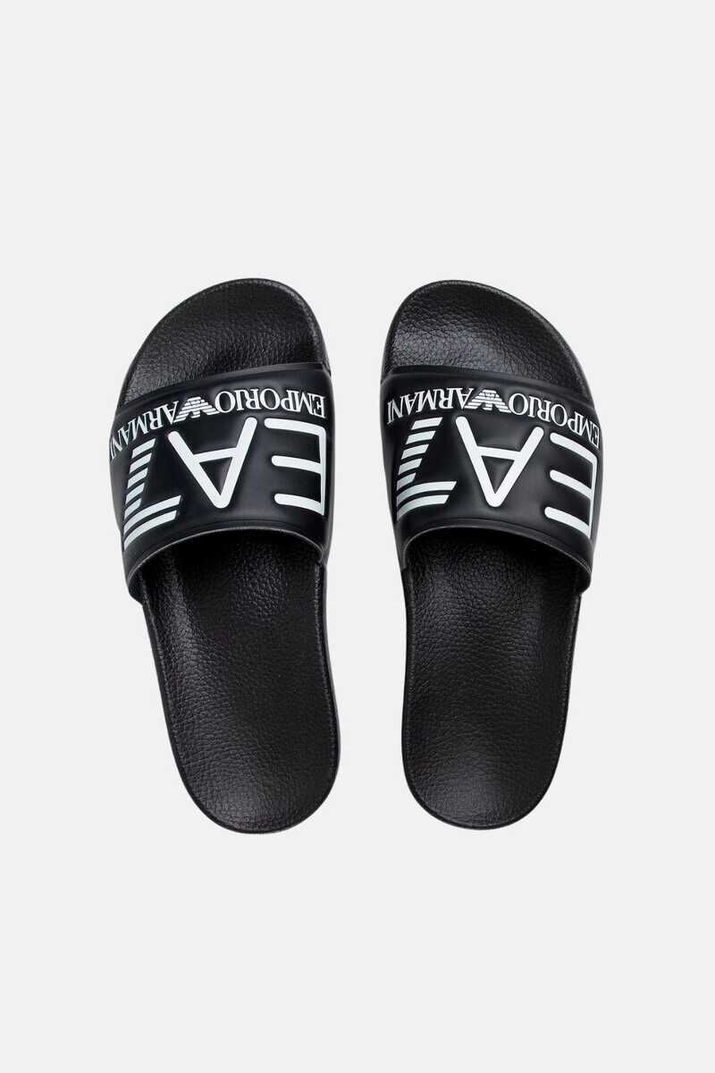 Emporio Armani Unisex Logolu Terlik - 6