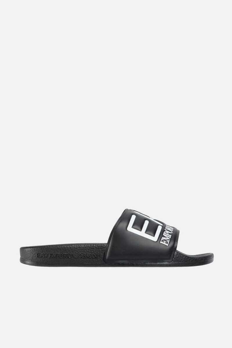 Emporio Armani Unisex Logolu Terlik - 2
