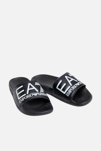 Emporio Armani Unisex Logolu Terlik - 4