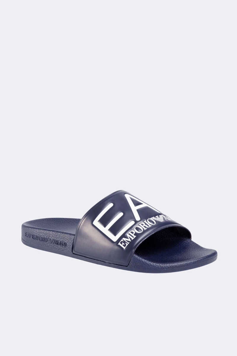 Emporio Armani Unisex Logolu Terlik - 1